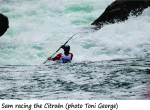 The Citroen race, Kawarau, NZ