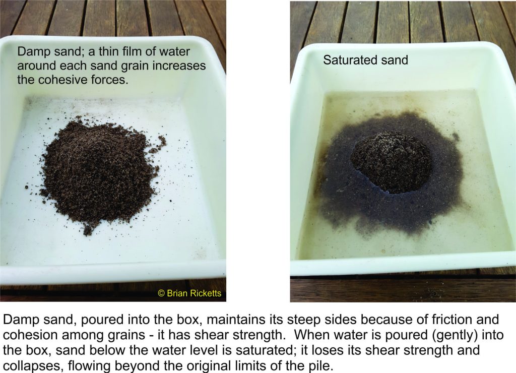 A simple experiment on slope stability