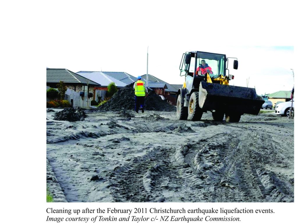 Cleaning up after the 2011 Christchurch earthquake