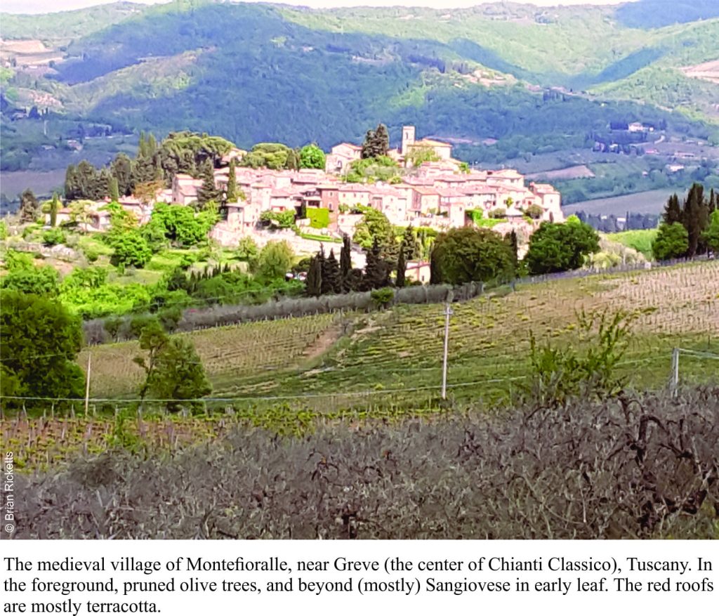 The Medieval village of Montefioralle, Tuscany