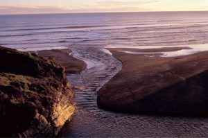 river and sea waves