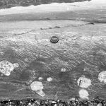 2. Oblique view of thick Bouma Tb units, and sheets of dewatering pillars formed during very early burial and compaction. Segregation of sheets through the sandstones is a function of different permeabilities between successive flow layers. 