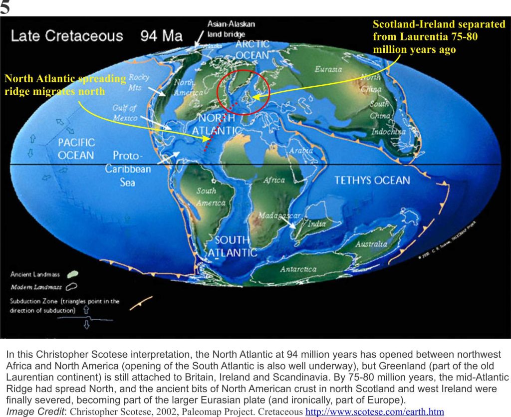 Plate reconstruction for 94 Ma