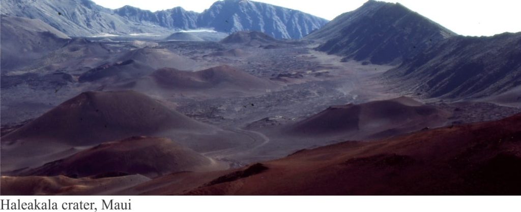 Haleakala crater