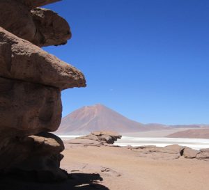 Multiple flow units in a Mid Miocene welded ignimbrite, Chilean Altiplano.