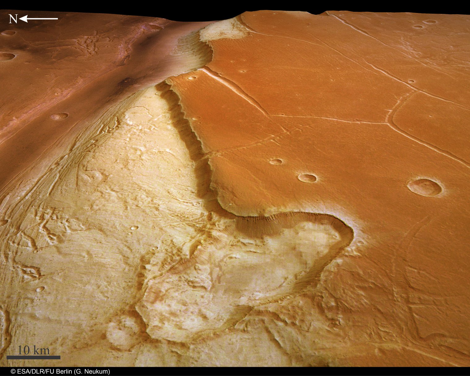 strat mars kasei valles perspective