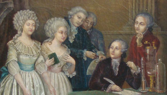Claudine picardet w Lavoisier